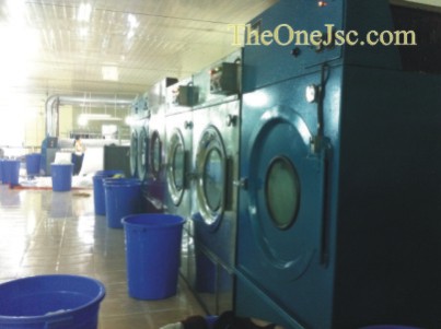 Hệ thống máy giặt xưởng giặt là